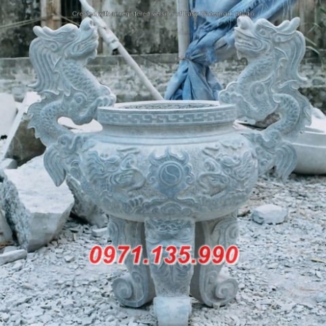 Báo giá mẫu lư đỉnh hương bằng đá khối