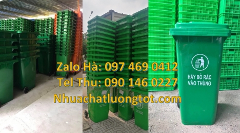 Thùng rác 120l 240l hdpe, thùng rác 60l, Thùng rác đạp chân 20l, Thùng rác 120l đạp chân, Thùng