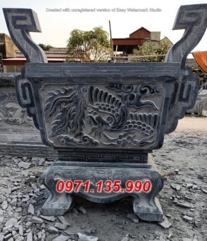 Báo giá mẫu lư đỉnh hương bằng đá khối