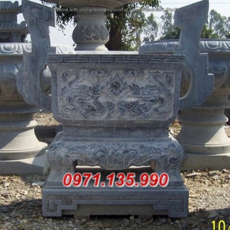 Báo giá mẫu lư đỉnh hương bằng đá khối