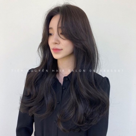 Tóc bob layer, uốn tóc layer xoăn sóng siêu đẹp, nhuộm tóc Tôn gia - Tiệp Nguyễn Hải Salon
