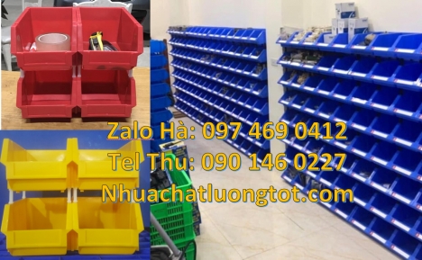 Kệ nhựa giá rẻ, kệ chính hãng, Kệ dụng cụ, khay phụ tùng cỡ trung, hộp nhựa duy tân, Kệ A5 A6 A8 giá