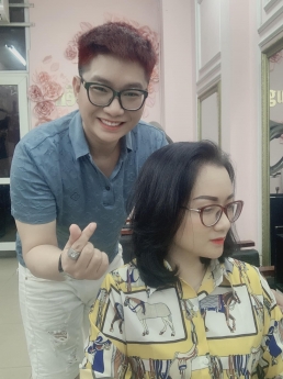 Tóc bob tỉa layer: kiểu tóc bob layer uốn xoăn cho nàng thêm phần trẻ trung và năng động