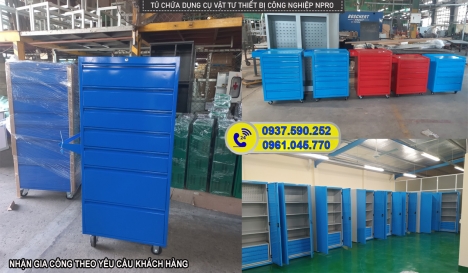 Tủ đựng đồ cơ khí, tủ đựng thiết bị vật tư công nghiệp