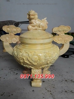 Báo giá mẫu lư đỉnh hương bằng đá khối