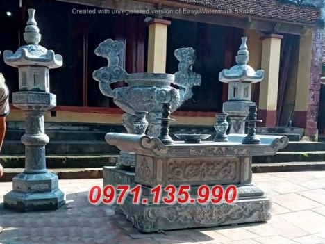 Báo giá mẫu lư đỉnh hương bằng đá khối