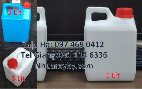 can vòi nhấn, can đựng nông dược Can đựng thuốc sâu, Sỉ lẻ can hdpe, Can 5l đựng cồn sát khuẩn, Can
