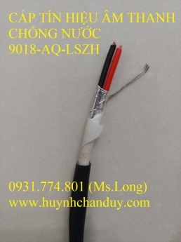 Cáp Hoiswell tín hiệu âm thanh chống nước 18AWG