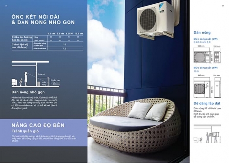 Máy lạnh Multi DAIKIN 1 nóng nhiều lạnh Không chỉ chất lượng tốt mà giá cònrẻ