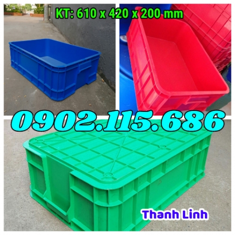 Sóng nhựa bít, sóng bít, thùng nhựa đặc B1, thùng nhựa B1, thùng nhựa, sóng nhựa bít đựng linh kiện,
