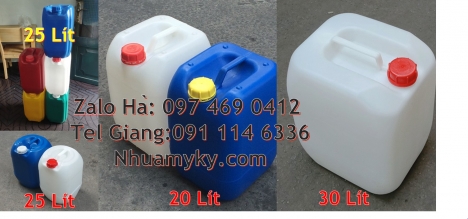 can 25l xanh, Can cao cấp, Can 20l đựng axit, can 25l đựng tinh dầu, can 30l đựng thuốc thú y, can h