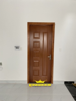 Cửa gỗ ép HDF phủ Veneer | Cửa thông phòng ưa chuộng
