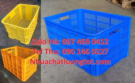 Thùng Nhựa Đặc Có Nắp, Sóng nhựa 26 bánh xe, Thùng nhựa Sóng nhựa bít 1T5, Sóng nhựa hở 3T9, Sọt Nh