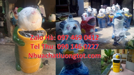 sọt rác cá heo, thùng rác hình con thú, thùng rác con vật, Thùng rác hình con thú, thùng rác nhựa