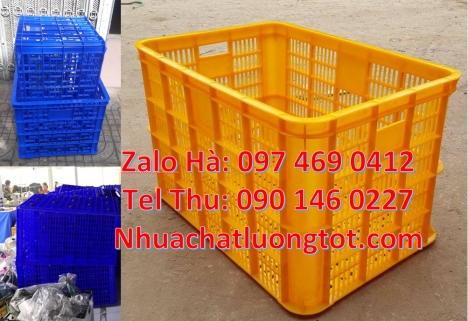 Thùng Nhựa Đặc Có Nắp, Sóng nhựa 26 bánh xe, Thùng nhựa Sóng nhựa bít 1T5, Sóng nhựa hở 3T9, Sọt Nh
