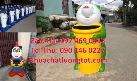 sọt rác cá heo, thùng rác hình con thú, thùng rác con vật, Thùng rác hình con thú, thùng rác nhựa