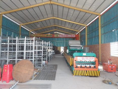 Điều cần biết về máy cán tôn 3 tầng sóng tròn