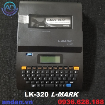 Máy in ống lồng đầu cốt LK-320 L-MARK, Bàn phím Qwerty