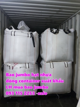 Bao jumbo đựng 800kg lúa, 1 tấn gạo, cà phê, nông sản, bao 1 tấn công trình