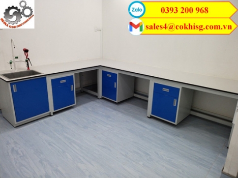 Bàn thí nghiệm áp tường