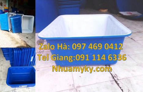 thùng nhựa vuông 750 lít, Thùng nhựa vuông, Thùng tròn 1000l, Thùng nhựa 1200 lít đựng muối ph