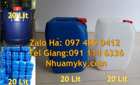Can gía sỉ, Can nhựa 30 lít đựng thuốc thú y, can 20l giá rẻ, can 25l trắng, can vuông 30 lít hdpe đ