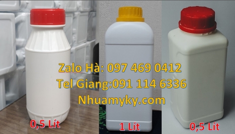 Chai 500ml miệng nhỏ, chai 250ml đựng axit. Chai nhựa 100ml 250ml đựng trà sữa, Chai 100ml màu trong