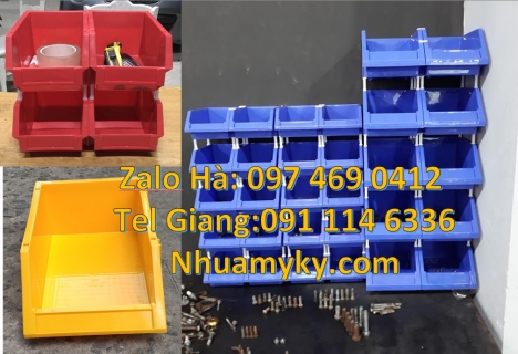 Kệ nhựa giá rẻ, khay đựng linh kiện, Hộp nhựa duy tân, bán giá sỉ kệ nhựa Khay nhựa xanh duy tân, Kh