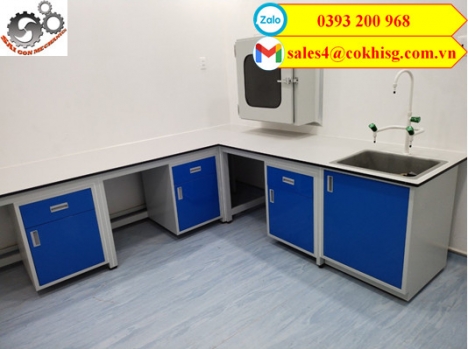 Bàn thí nghiệm áp tường