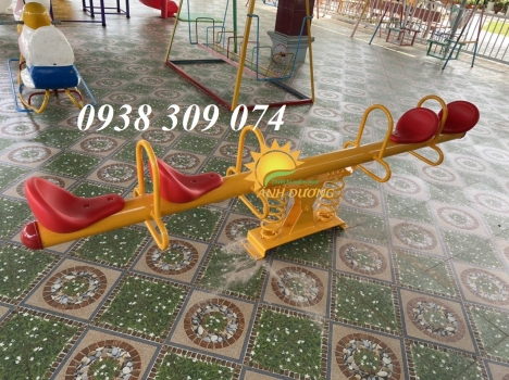 Bập bênh đòn nhập khẩu 2 ghế, 4 ghế dành cho bé