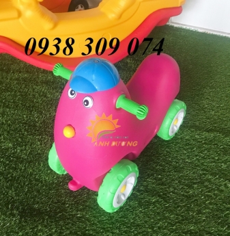 Xe chòi chân con cún, con gà, xe máy dành cho bé