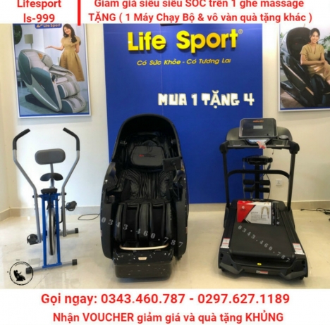 xả kho ghế mát xa cao cấp life sport Ls-999
