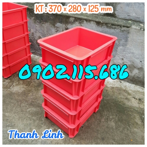 Thùng nhựa, thùng nhựa đặc, thùng nhựa B7, thùng nhựa đặc B7, sóng nhựa, sóng bít, thùng nhựa đựng ố