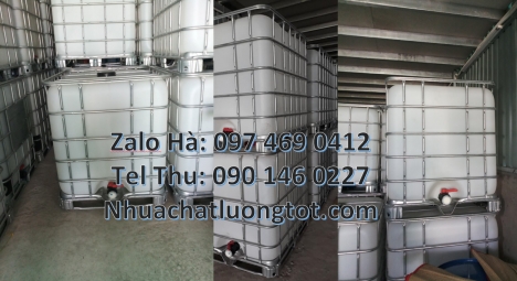 Tank IBC 1000L, thùng nhựa, thùng ibc 1000l, thùng phuy, thùng ibc dung tích lớn 1000 lít, Bồn ibc 1