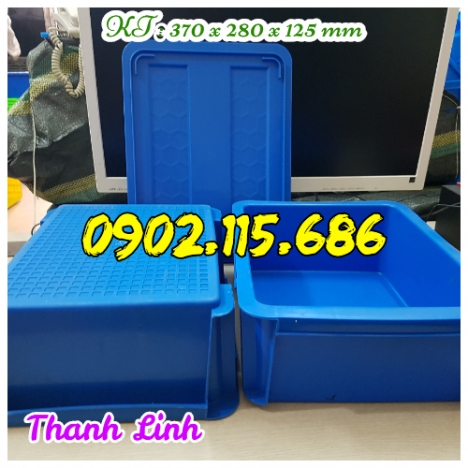Thùng nhựa, thùng nhựa đặc, thùng nhựa B7, thùng nhựa đặc B7, sóng nhựa, sóng bít, thùng nhựa đựng ố