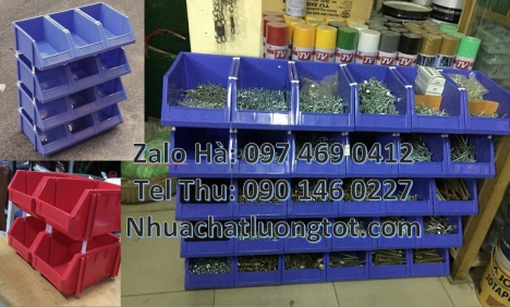 Khay linh kiện, khay dụng cụ giá rẻ hcm, Khay nhựa đựng linh kiện, Giá kệ khay linh kiện, kệ nhựa đự