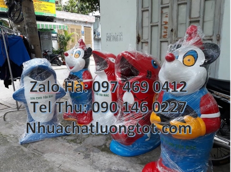 thùng rác chim cách cụt, Thùng rác hình con cá heo. Thùng rác hình con cá chép. Thùng rác hình con v