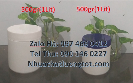 hũ hdpe giá rẻ Giá bán hũ 1.5kg hdpe, Hũ 1kg cao cấp, Hũ 0.5 lít, Hũ đựng axit, Hũ tròn 0.6l, Hũ đựn