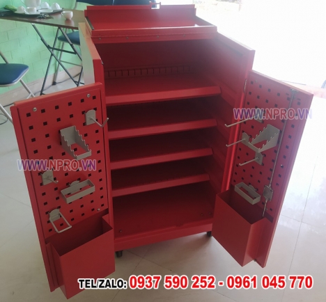 Tủ đựng đồ nghề sửa chữa xe loại 3 ngăn, 5 ngăn, 7 ngăn giá rẻ chất lượng tốt