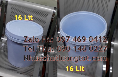 Vỏ thùng đựng sơn 22 lít, Thùng nhựa vuông, Giá bán Xô nhựa 3.8 lit, thùng nhựa 5 lít, vỏ thùng