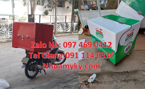Thùng giao hải sản, Thùng giao bia ướp lạnh, Thùng giao cơm, thùng nhựa, Thùng giao đồ uống, Thùng đ