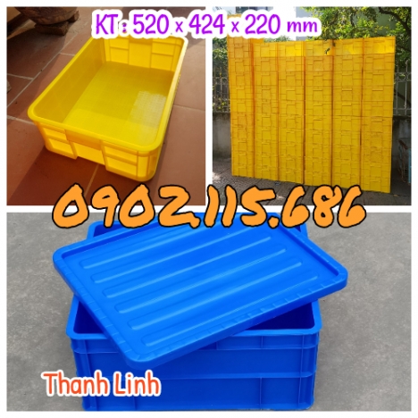 Thùng nhựa đặc, sóng bít, sóng nhựa, thùng nhựa B8, sóng nhựa bít, thùng nhựa đựng đồ, thùng nhựa đự