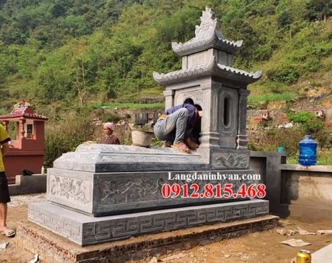 Mộ đá kim tĩnh – Xây mộ đá kim tĩnh bằng đá khối đẹp tại các tỉnh