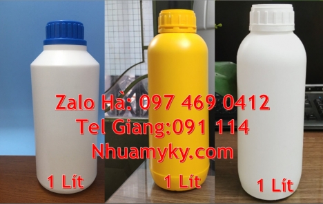 Chai nhựa 30ml đựng thuốc tây, Chai nhựa 1l đựng mật ong, Chai 100ml màu trong,  Chai nhựa vuông 500