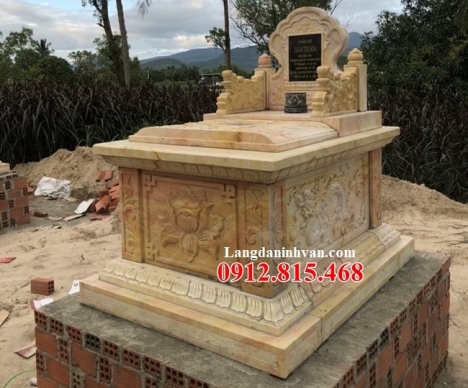5+ Mẫu mộ đá vàng đẹp bán tại Sài Gòn, Bình Dương, Đồng Nai, Tây Ninh, Bình Phước, Bà Rịa Vũng Tàu