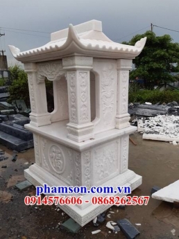 Lăng thờ đá đẹp – cây hương nghĩa trang