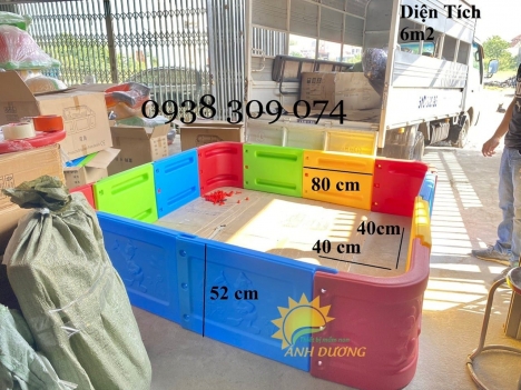 Nhà banh nhựa mini nhập khẩu cao cấp dành cho bé