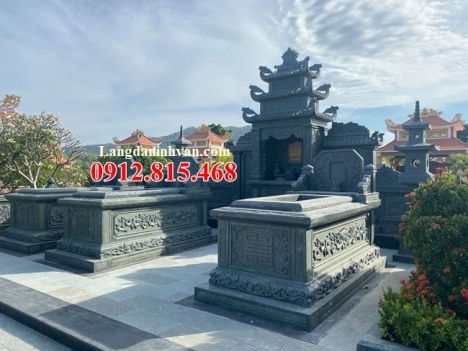 Bán 15 Mẫu lăng mộ đá xanh rêu cao cấp theo yêu tại các tỉnh thành toàn quốc