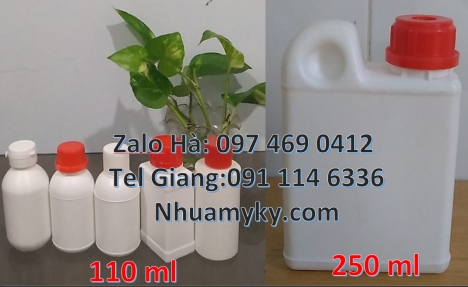 Chai 30ml đựng thuốc sâu, chai 30 ml đựng mẫu thử, Chai 250 ml đựng thuốc sâu, chai 250 ml đựng mẫu