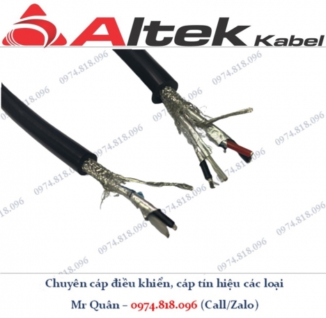 Cáp tín hiệu chống nhiễu Rs485 18awg 1 pair